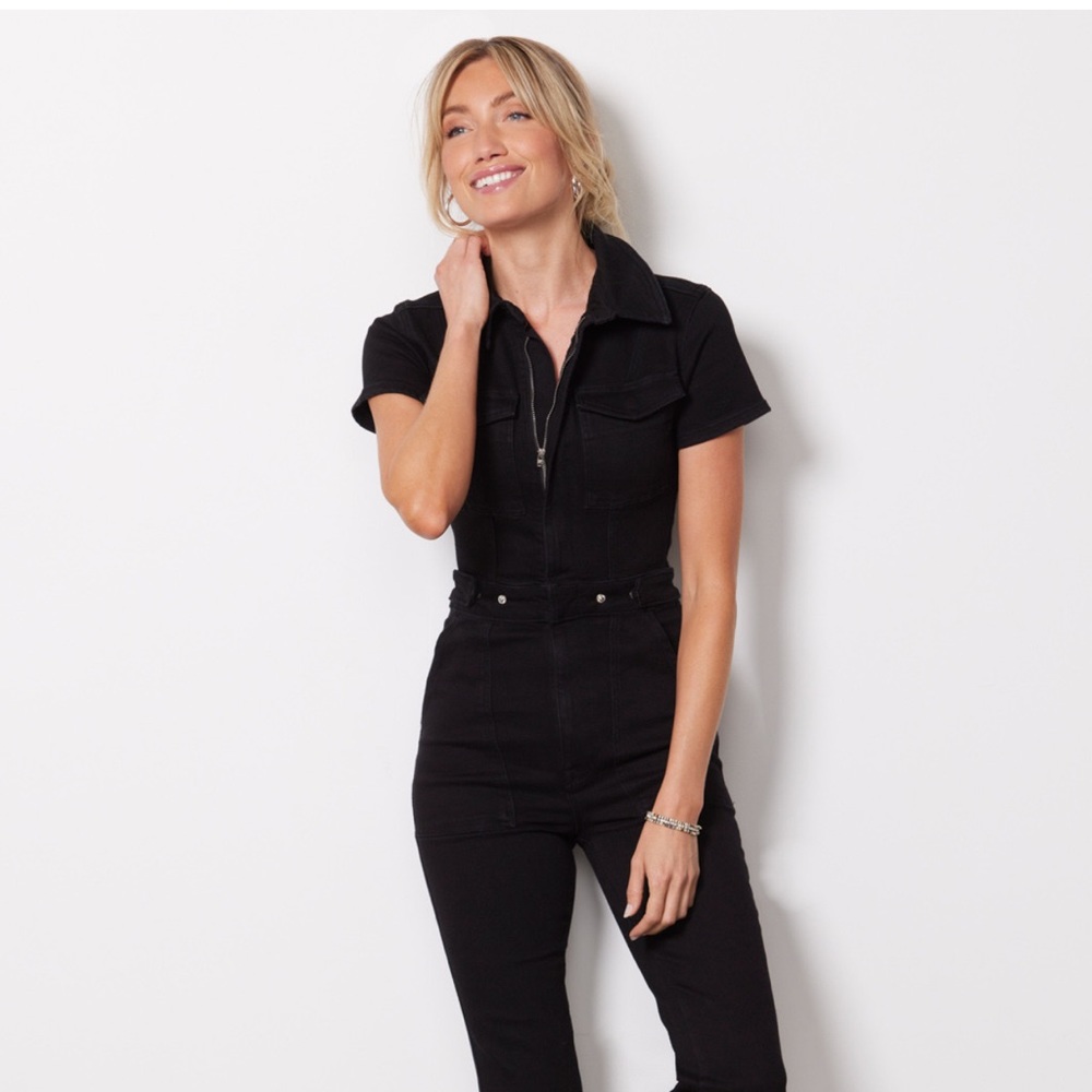 Good American Fit For Success Boot Jumpsuit! Size large, NWT!